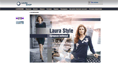 Desktop Screenshot of laura-shop.com